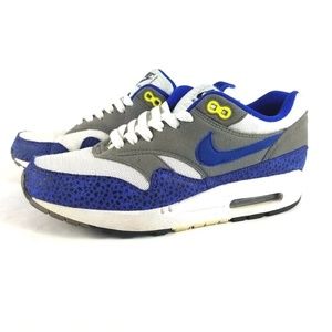 Nike Air Max 1 Safari Hyper Blue Running Shoes